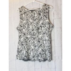ANTHRO VANESSA VIRGINIA Petra Jacquard Peplum Top Large